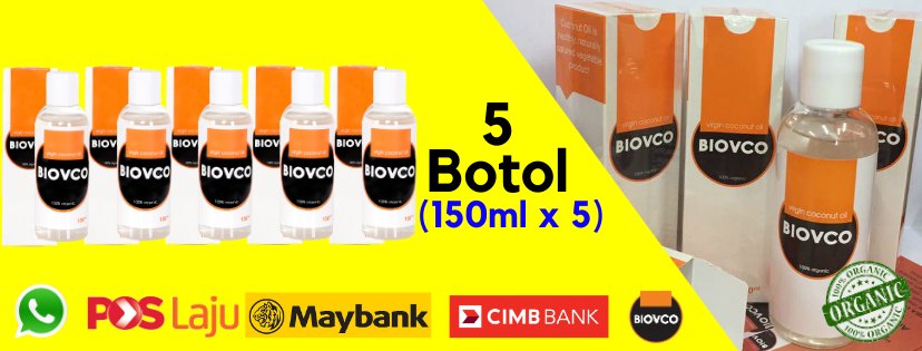 5 botol BioVCO 